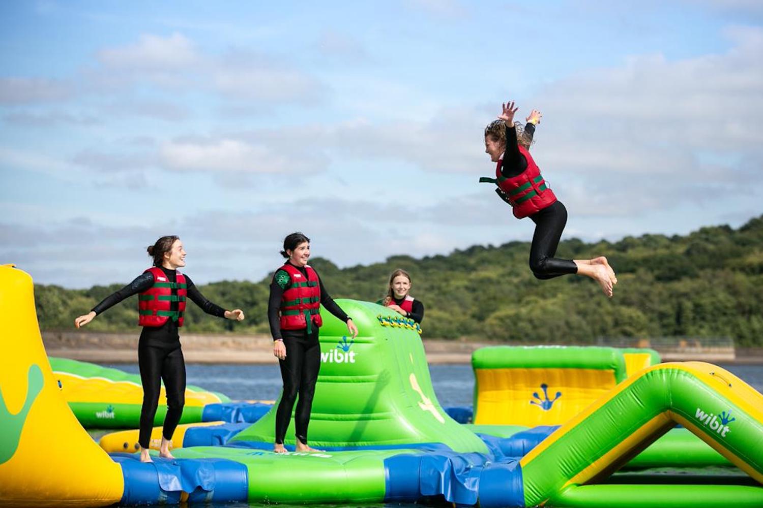 Bewl water aqua park